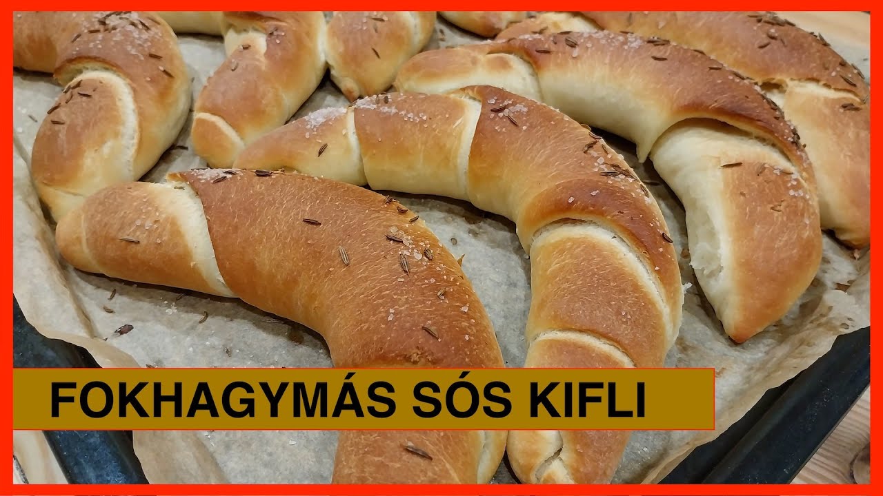 Fokhagymás Sós Kifli /RG KONYHÁJA