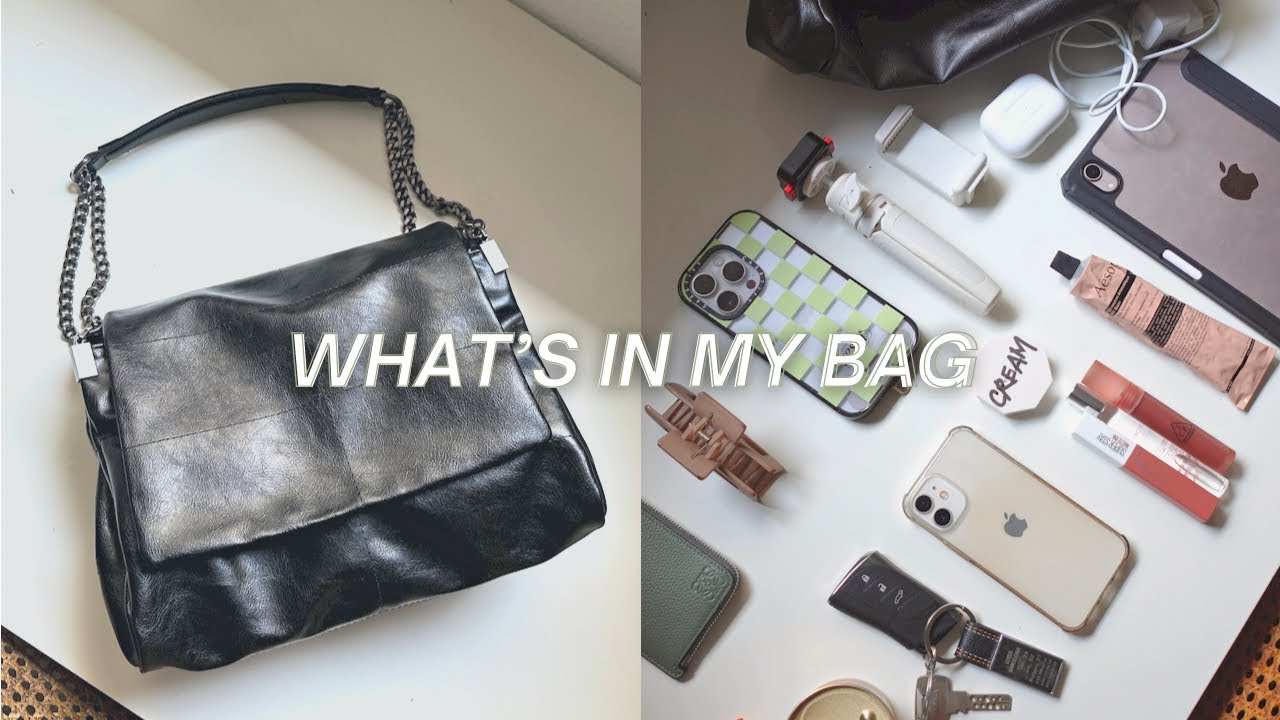 What’s in my bag 👜 best of 2022 daily essentials, Zara bag recommendation what fits?