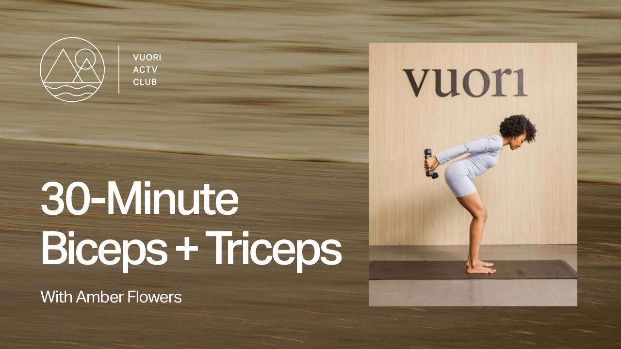 Pilates | 30 Min Biceps + Triceps