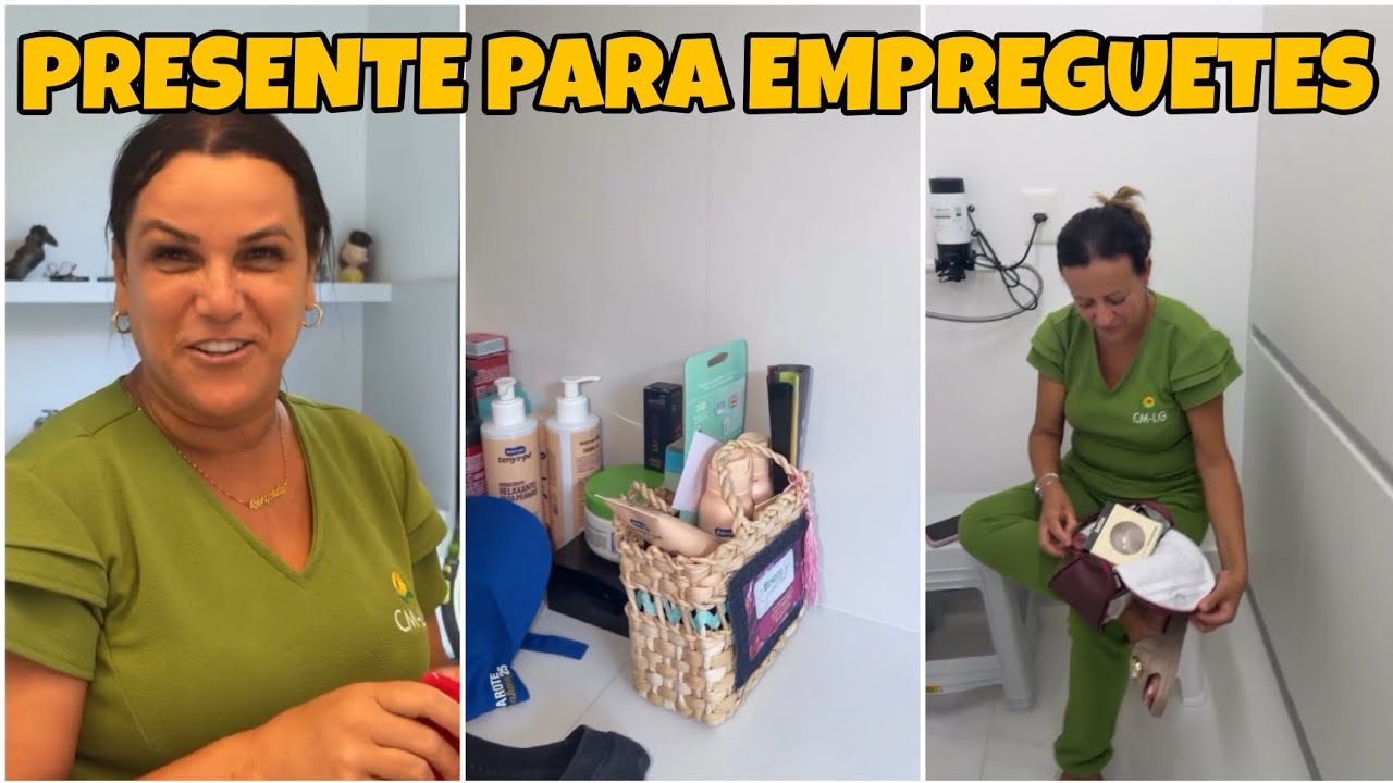 ✅ CARLINHOS MAIA PRESENTEIA AS EMPREGUETES 
