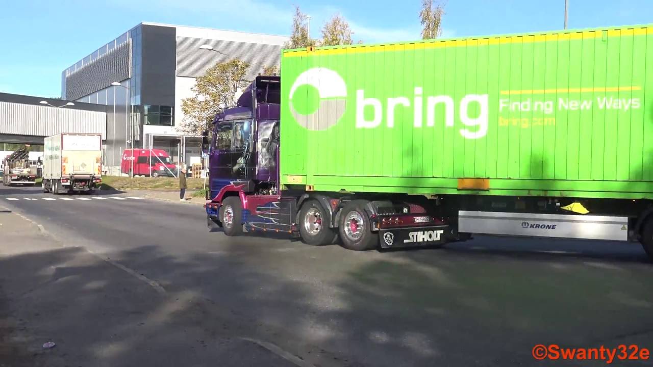 4K| Scania 143M 500 6x2 V8 Sound - Nitteberg 2