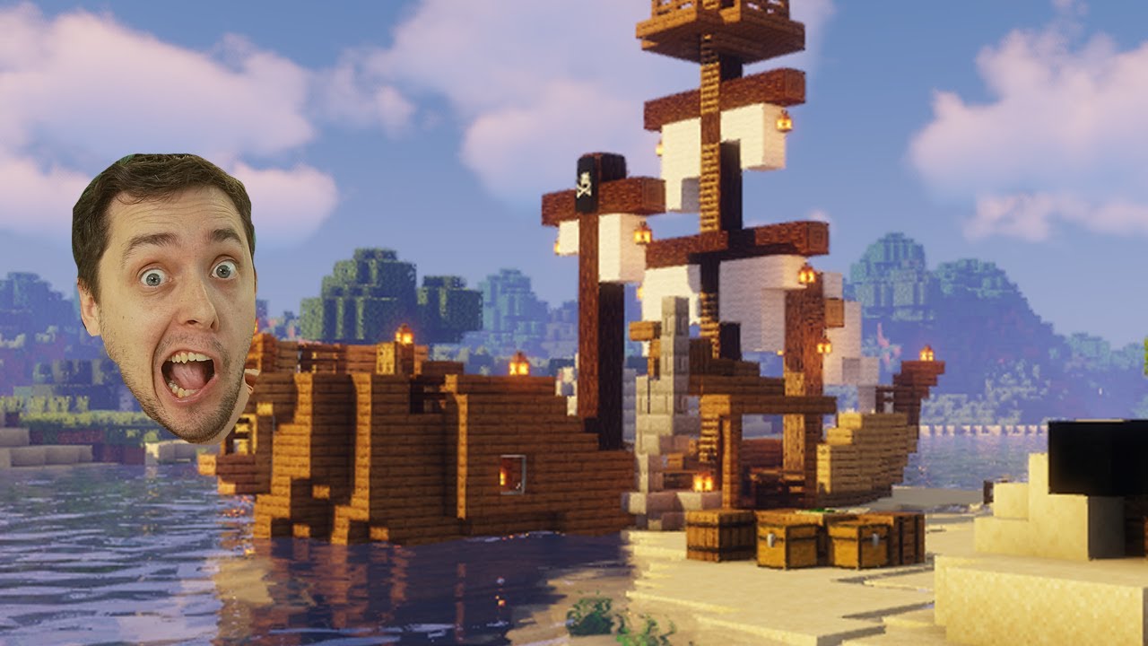 MINECRAFT BEZ PRZEKLEŃSTW - ZNALAZŁEM SKARB NA STATKU PIRACKIM!