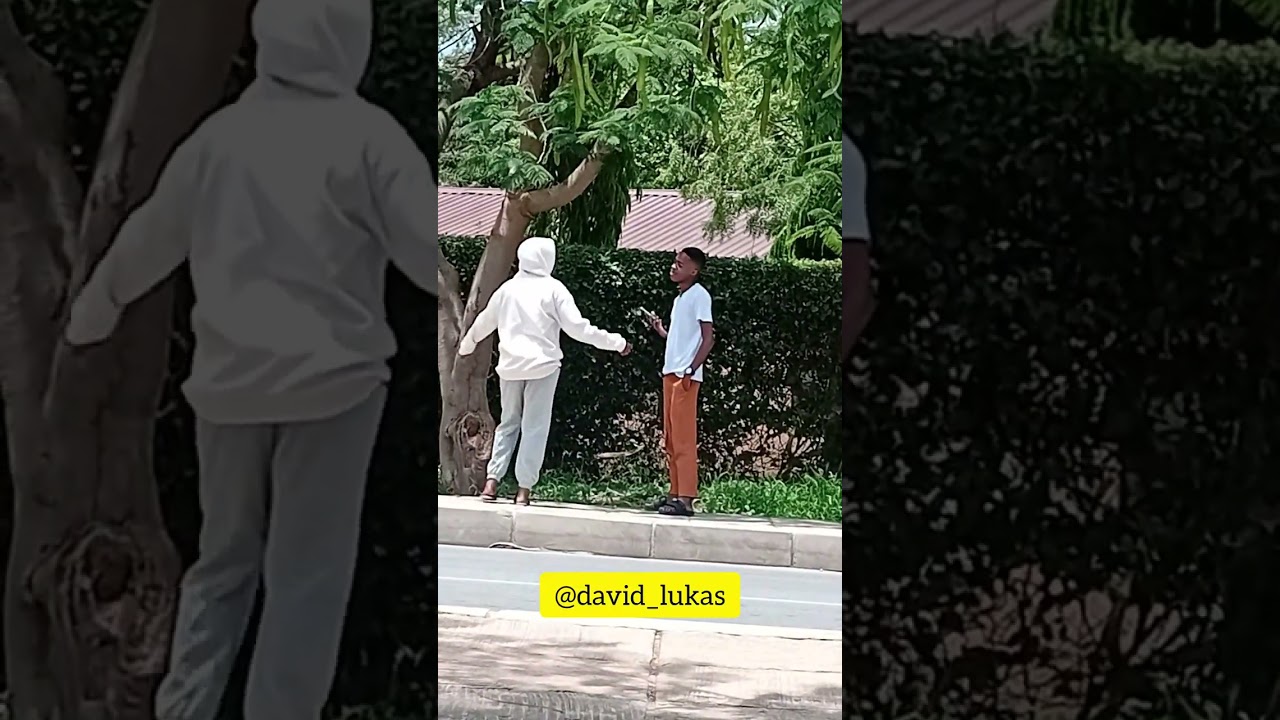 Huyu mdada hatari jamani duh kanichomolea kabisaaa🤣🙌😂#davidlukas#cbedodoma#shot