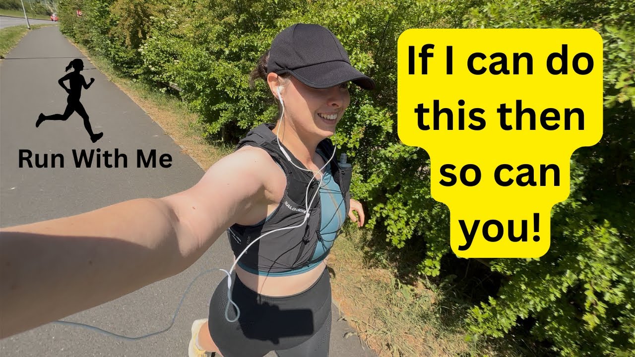 Running In Just A Sports Bra For The 1st Time!😳| Finding Confidence To Run Outside | Run With Me