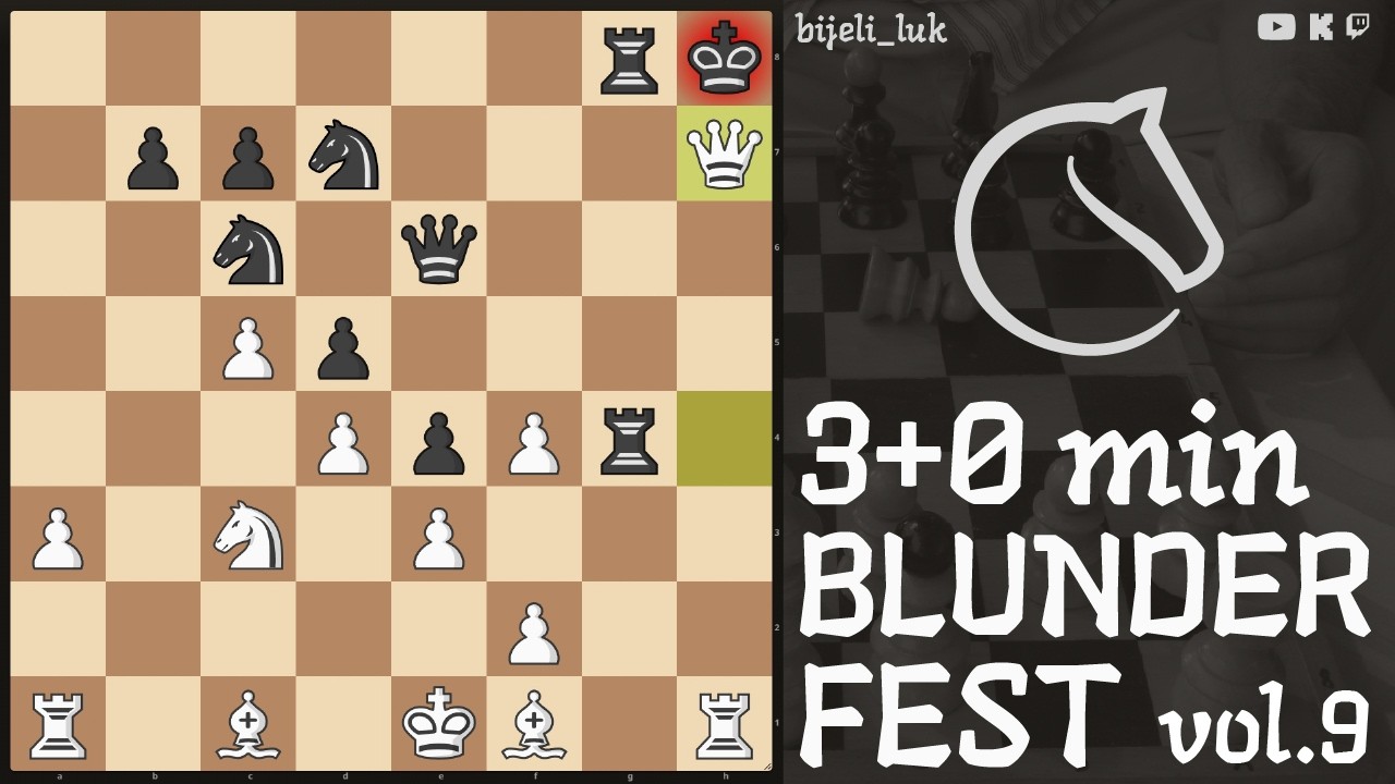 🔥 BLUNDER FEST SERIES | 3 Min Blitz Chaos – Come Get Wrecked