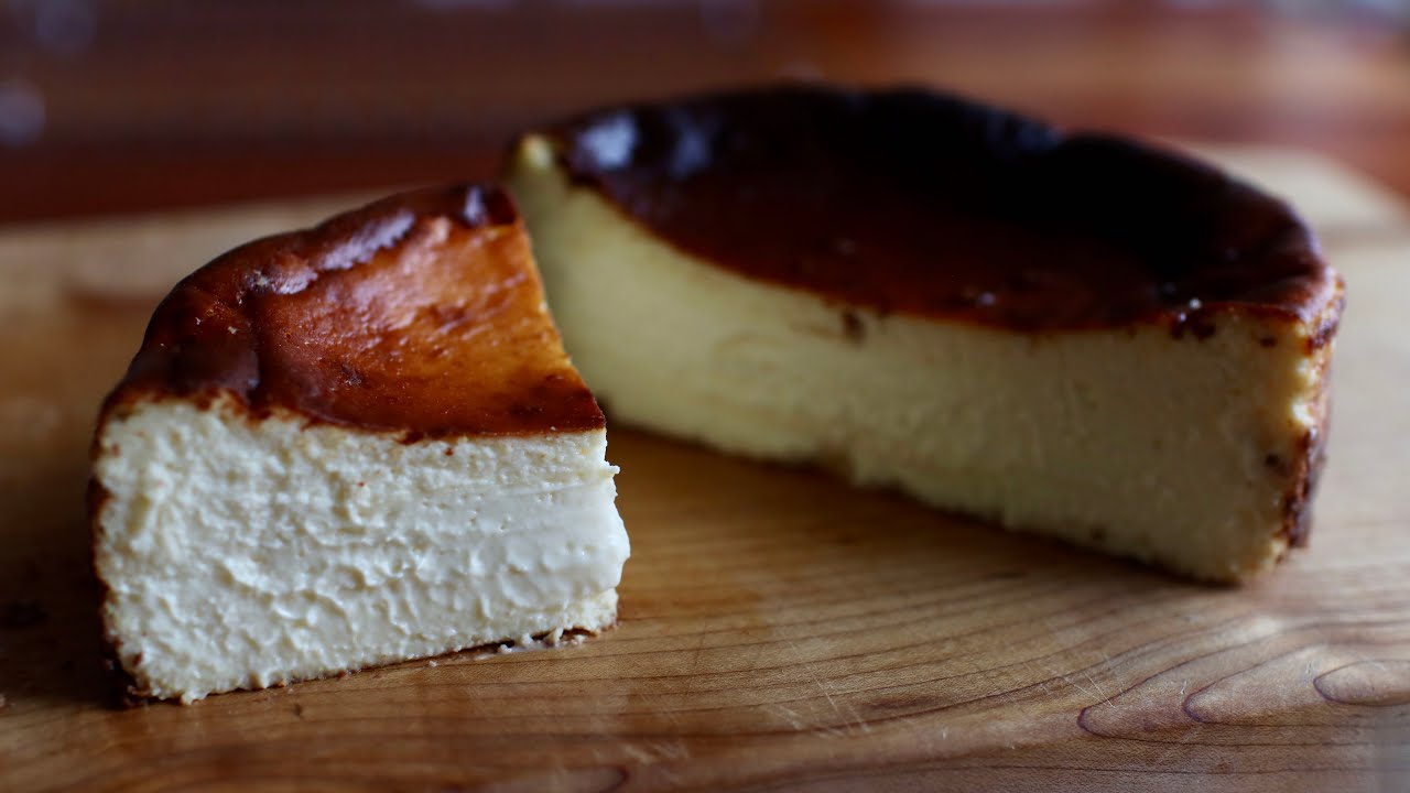 The Creamiest Basque Cheesecake You’ll Ever Taste 🧡