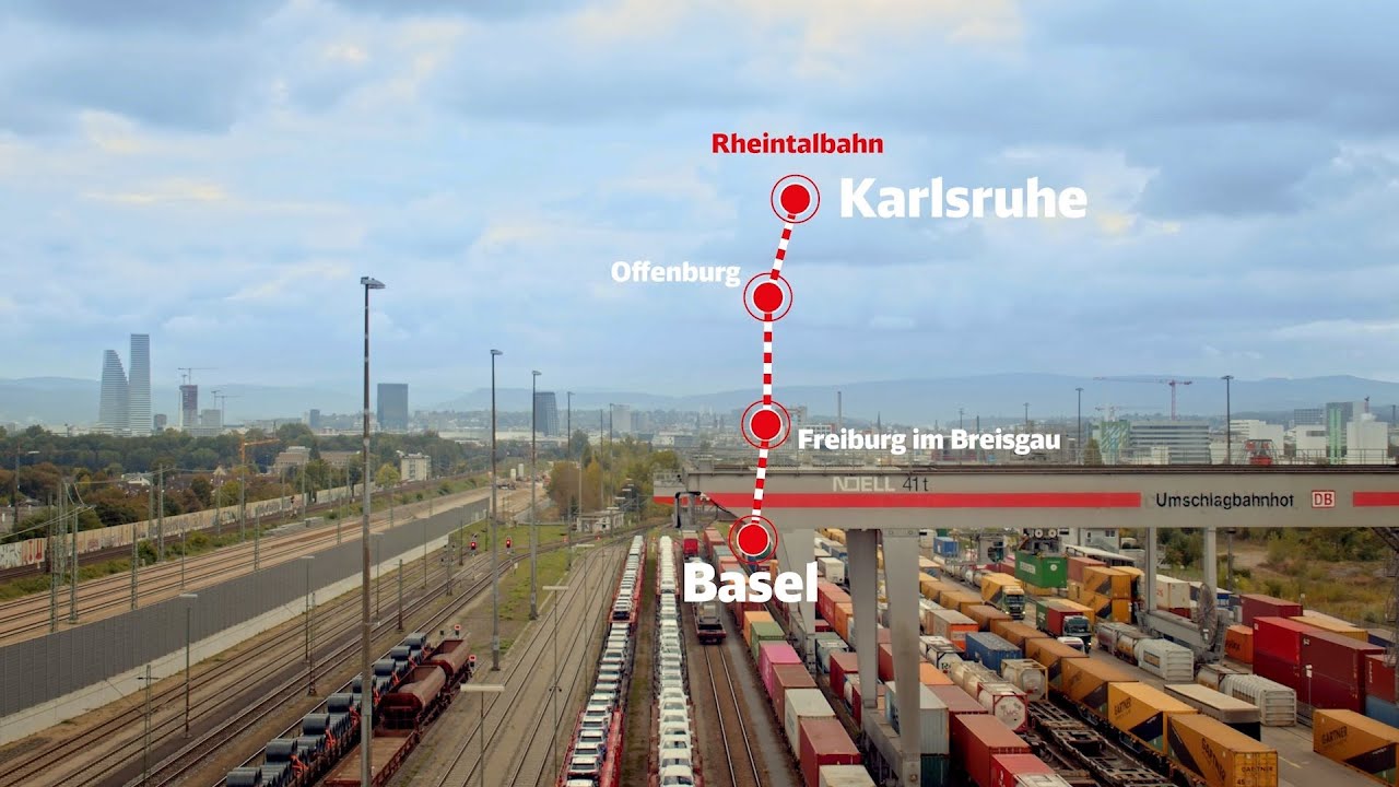 Ausbau- und Neubaustrecke Karlsruhe–Basel: Vier Gleise für eine starke Schiene