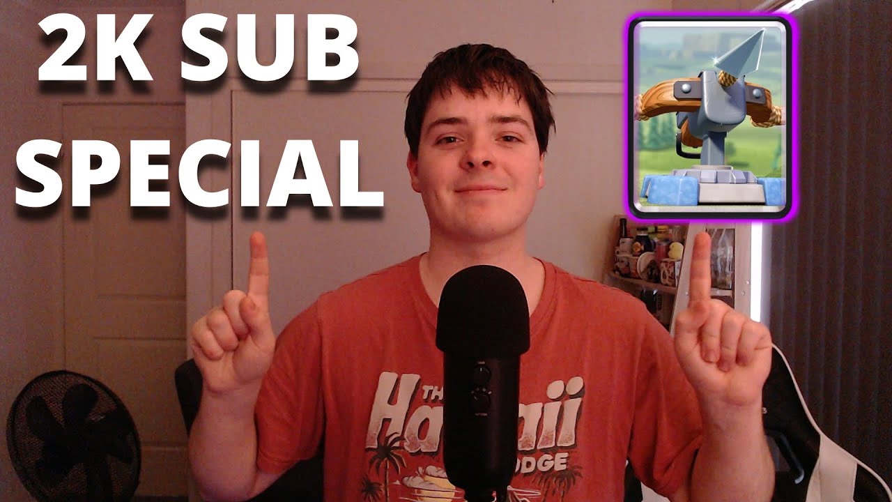 ASMR Clash Royale | Reaching 12K Trophies with X-BOW(2K Sub Special)