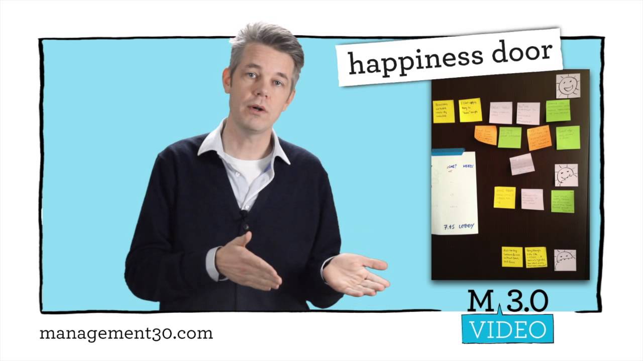 Management 3.0 Practice: Happiness Door Increases Employee Engagement