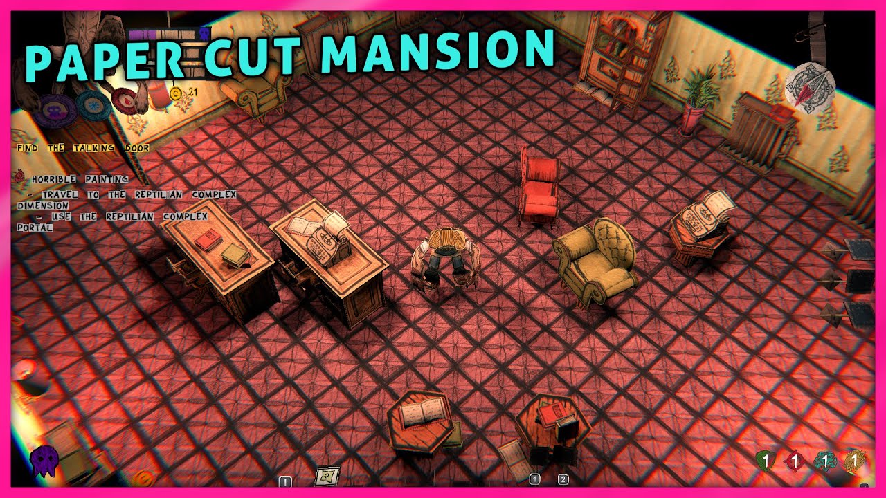 Paper Cut Mansion Gameplay | Demo