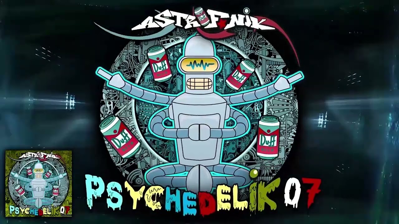 AstroFoniK PsychedeliK 07 V/A 🤖 ( Hitech / Dark Psytrance )