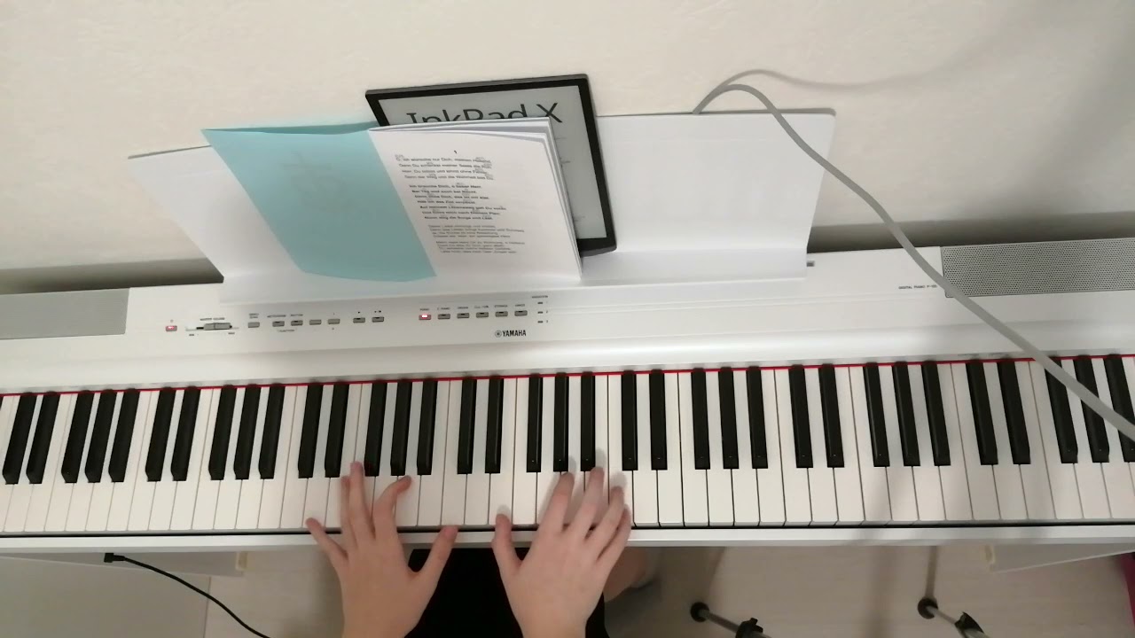 O, ich w&uuml;nsche nur Dich meinen Heiland - piano/Я нуждаюсь в Тебе мой Спасител пианино