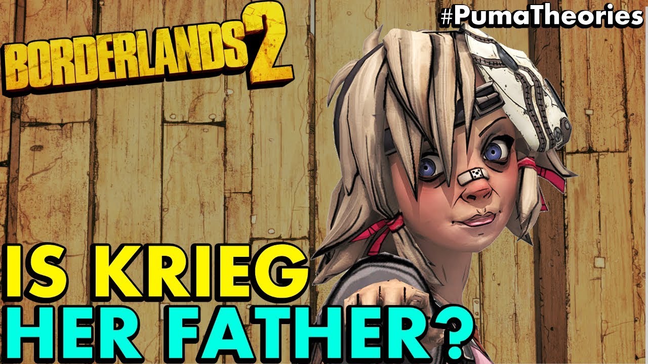 Теория по Borderlands 2: действительно ли Криг — отец крошечной Тины? Какова его история? #Теории...