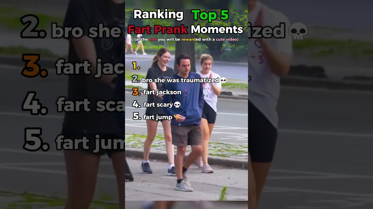 Top 5 Hilarious Fart Pranks