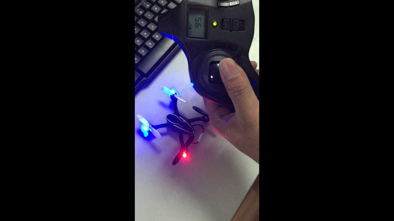 Hubsan Micro X4 2.4GHz 4 Channel Mini Quadcopter UFO RTF H107 4CH Helicopter Calibration