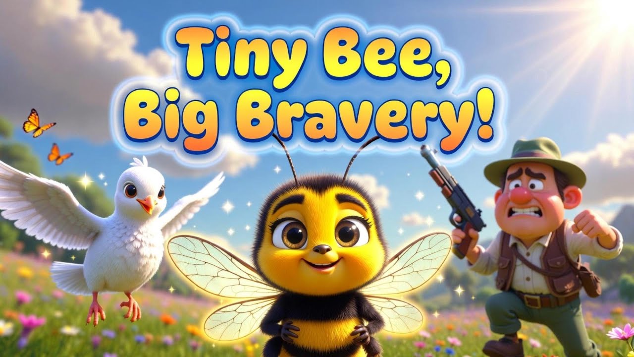 English Kids Story | Bee and dove | Stories for Kids