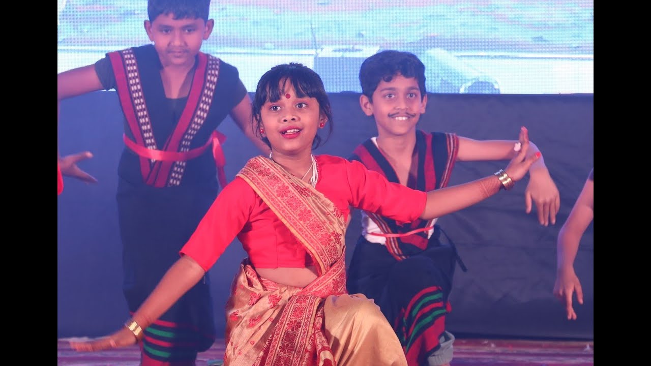 Seven Sisters of India Dance Performance | Annual Day Prathibhothsav 2023 | BS International School
