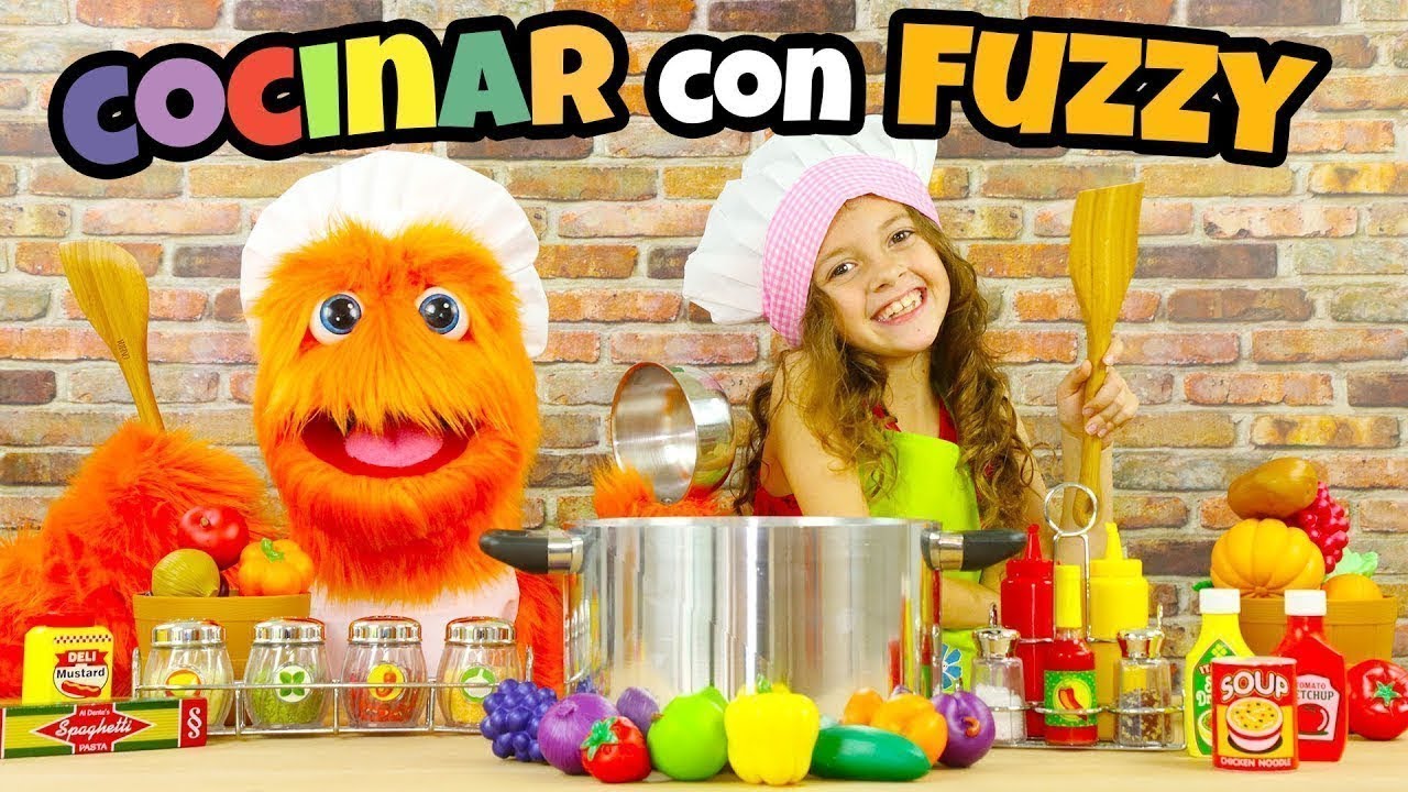 ¡Finge jugar a la cocina para los niños! Comida de juguete divertida y fácil