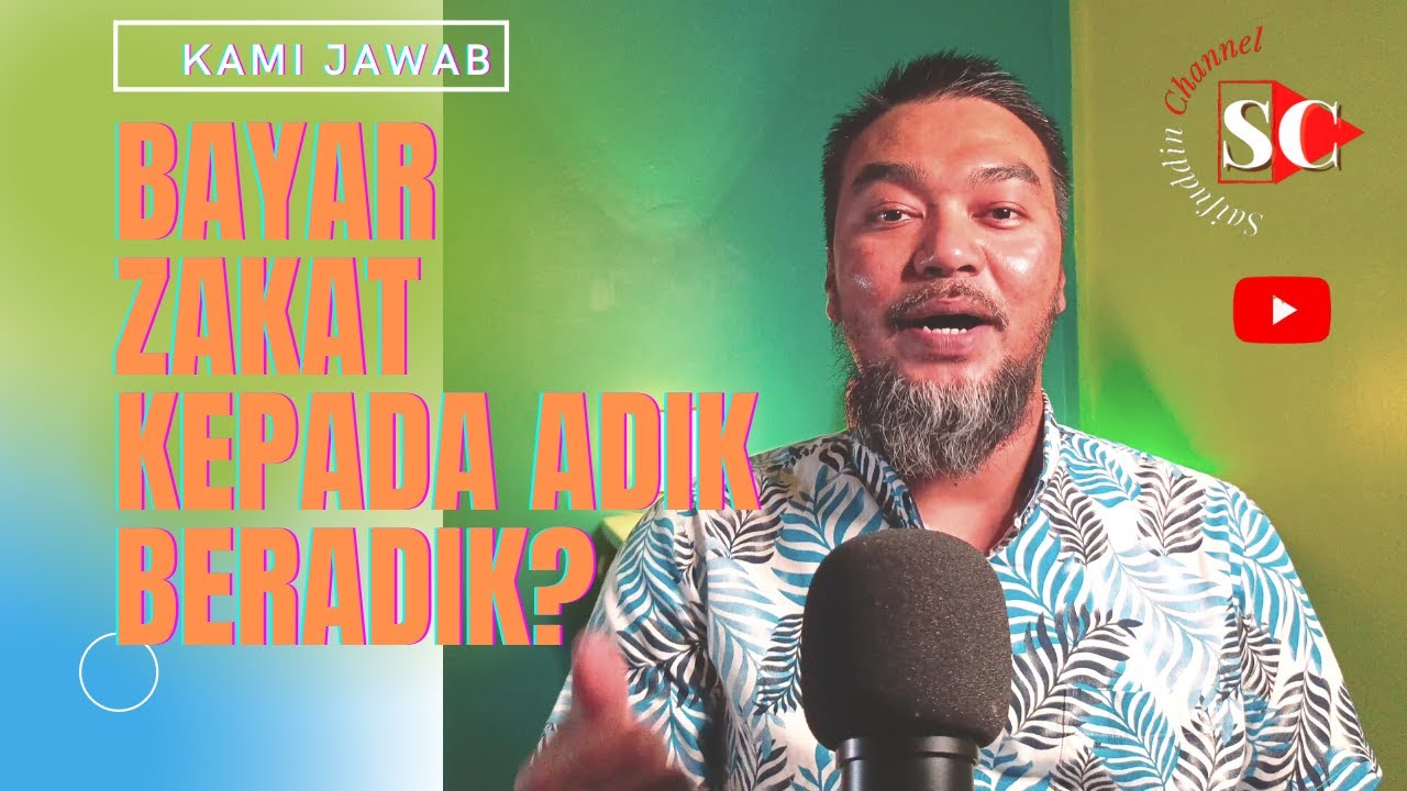 BAYAR ZAKAT KEPADA ADIK BERADIK, BOLEH KE? / JOM tonton Penjelasan!!!