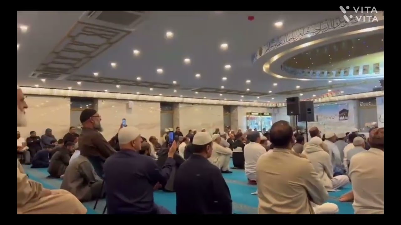 Mehfil at sughra masajid Bolton #ukvellaveer