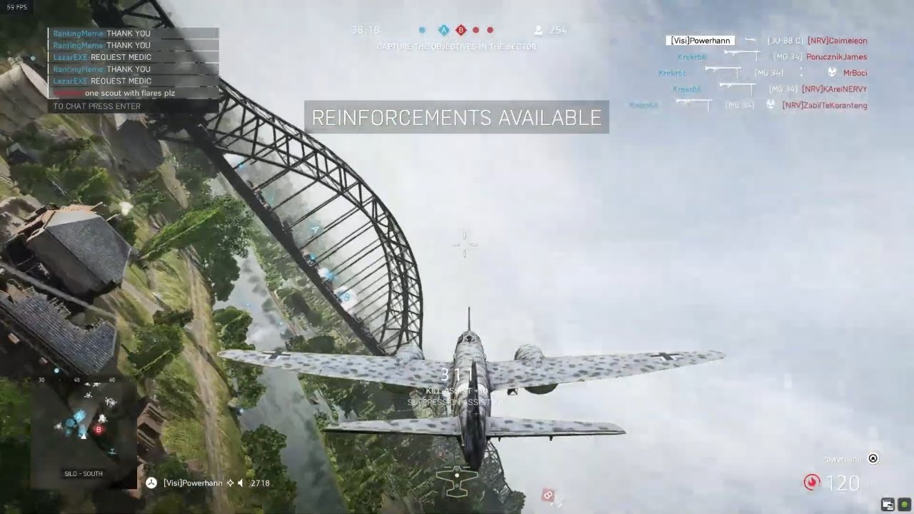 Show in the Air with the Ventral Cannon | Junker Ju 88 | Battlefield 5
