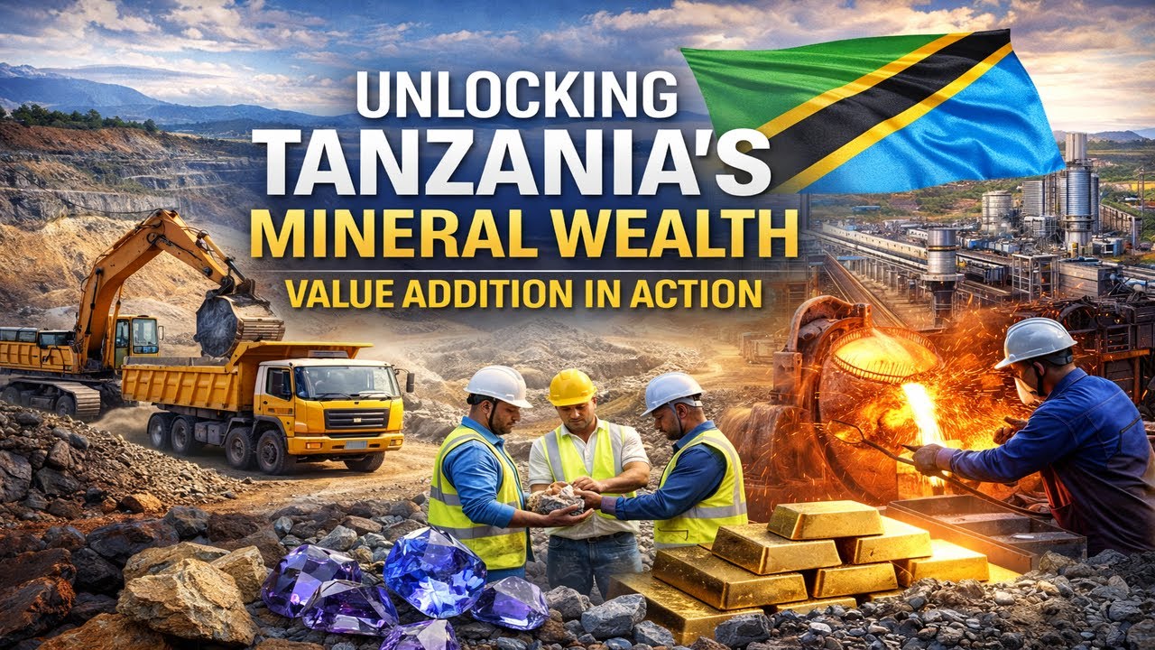 “Unlocking Tanzania’s Mineral Wealth: Value Addition in Action ⚒️”