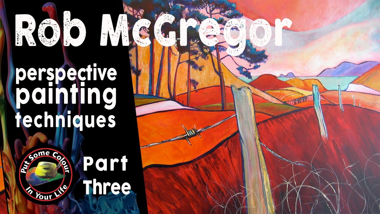 Painting perspective techniques with Rob McGregor - Part 3 | Colour In Your Life