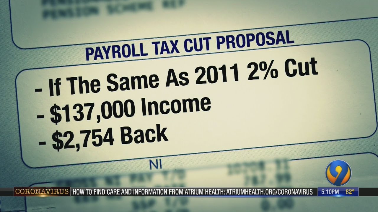 Payroll tax cut proposal