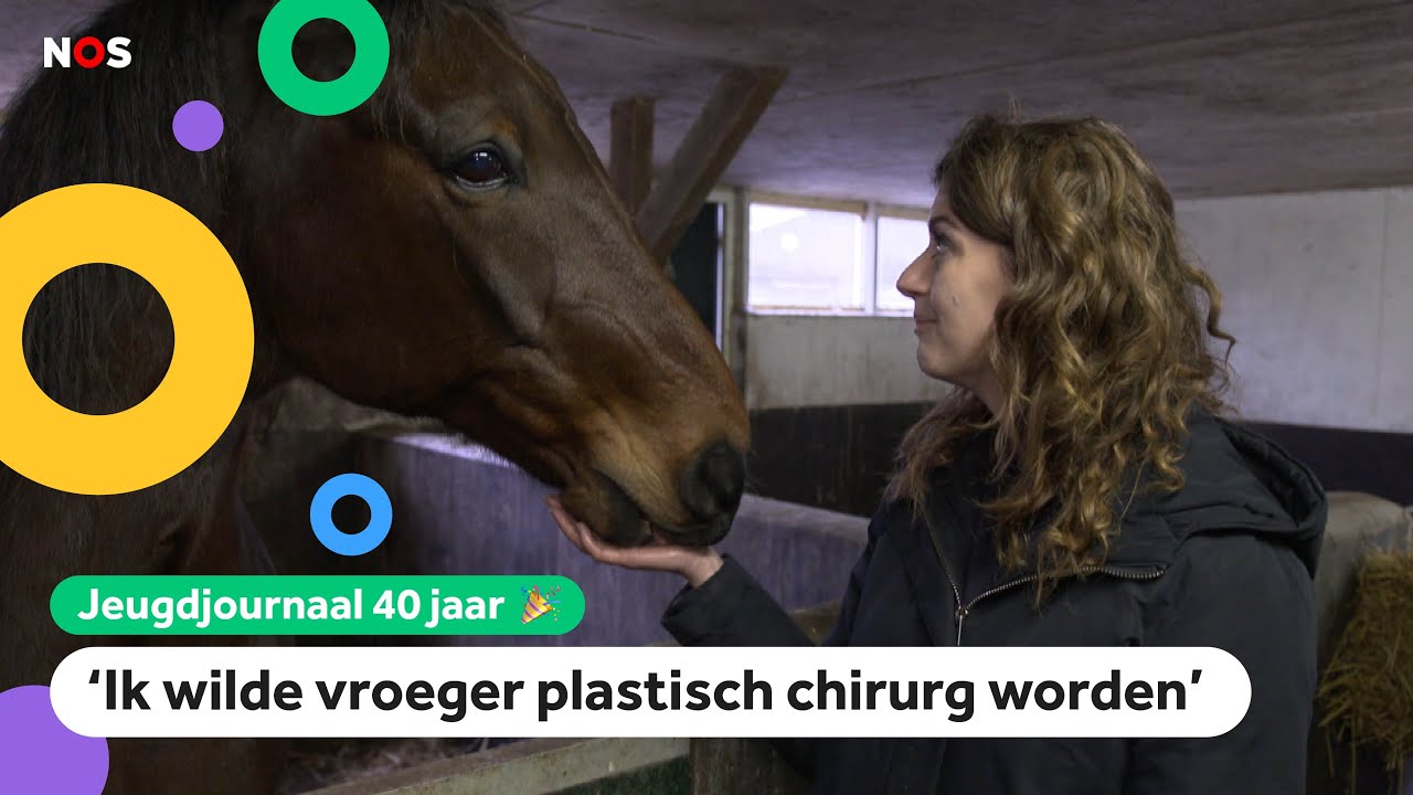Presentatrice Annabelle beantwoordt vragen van kinderen