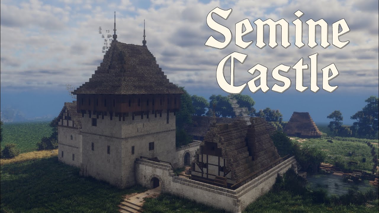 Semine Castle from Kingdom Come 2 Recreated in Minecraft – Cinematic Showcase