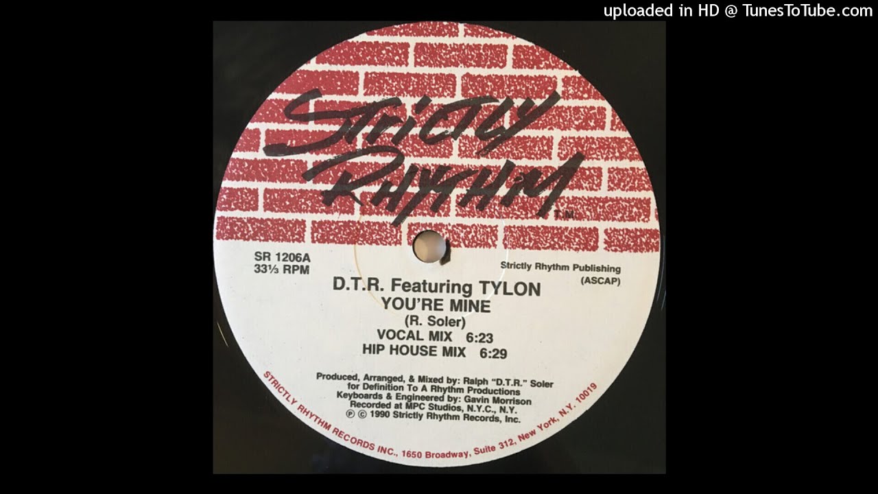 D.T.R. Featuring Tylon – You're Mine (Hip House MIX)