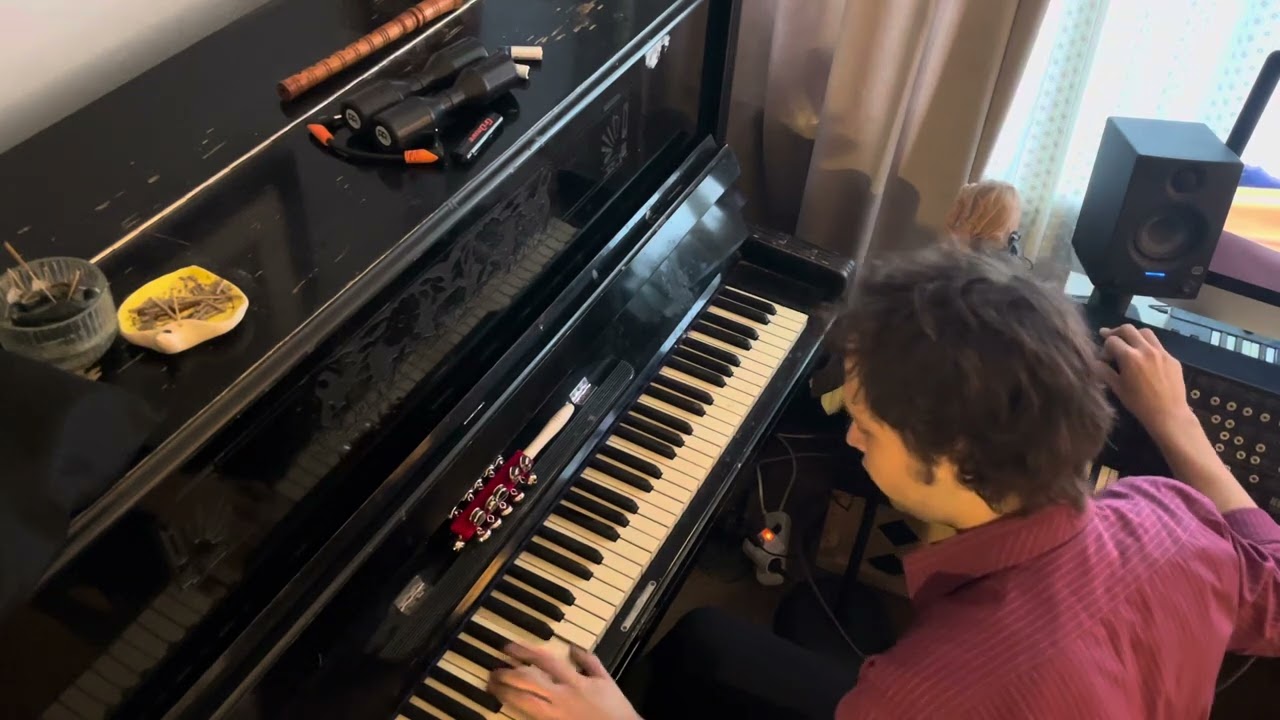 Piano + Korg MS-20