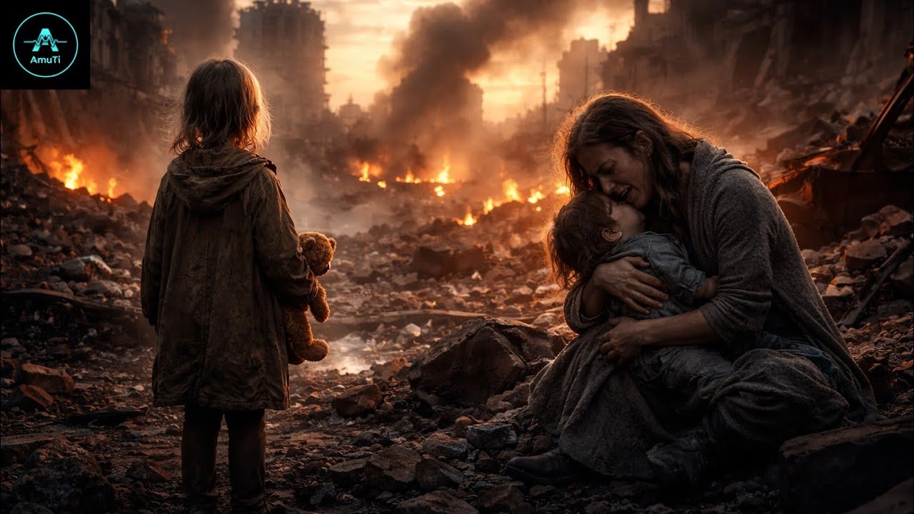 Burned Into the Silence – Антивоенная песня о потерях и выжженной земле | 2026 создано с помощью ИИ