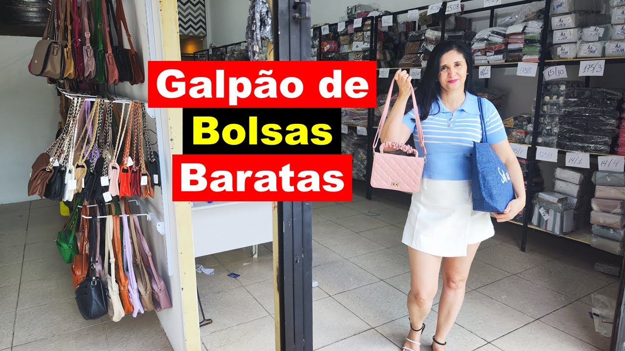 GALPÃO DE BOLSAS E CINTOS BARATOS EM SANTA CRUZ DO CAPIBARIBE PE