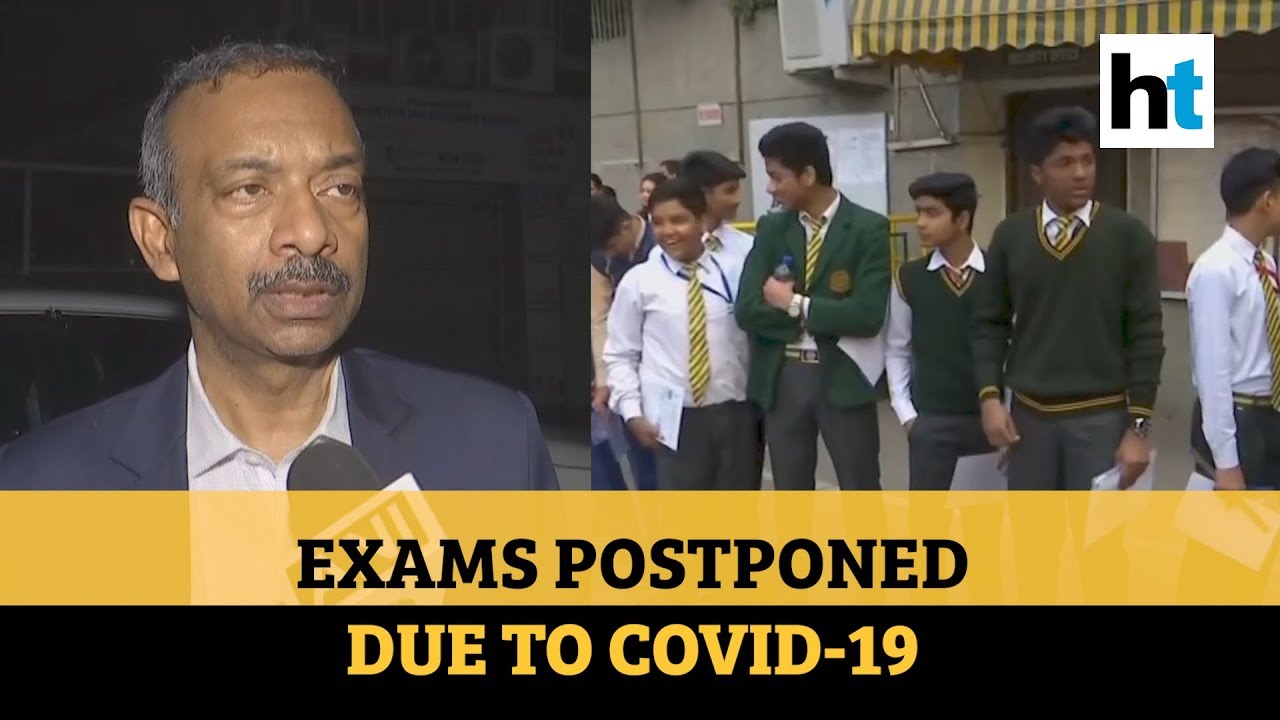 Coronavirus: JEE MAIN, CBSE, university exams postponed till after March 31