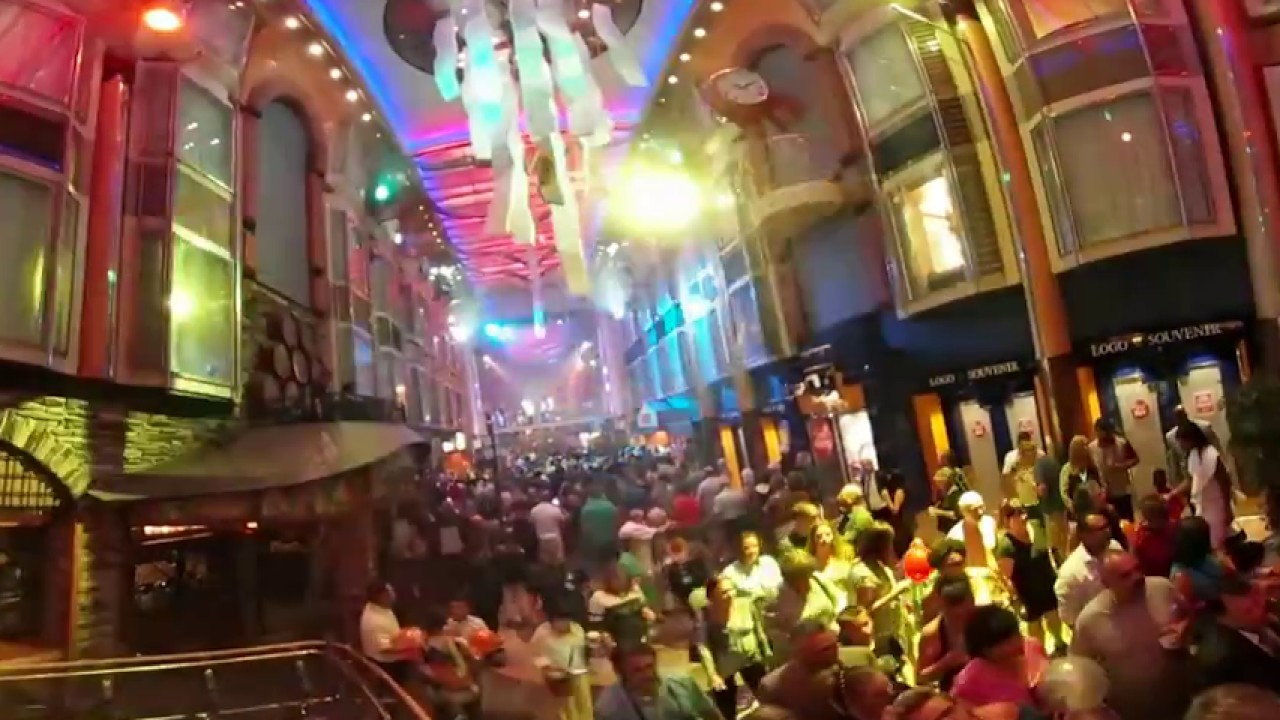 Liberty of the Seas- 360 Degree New Years Eve Party