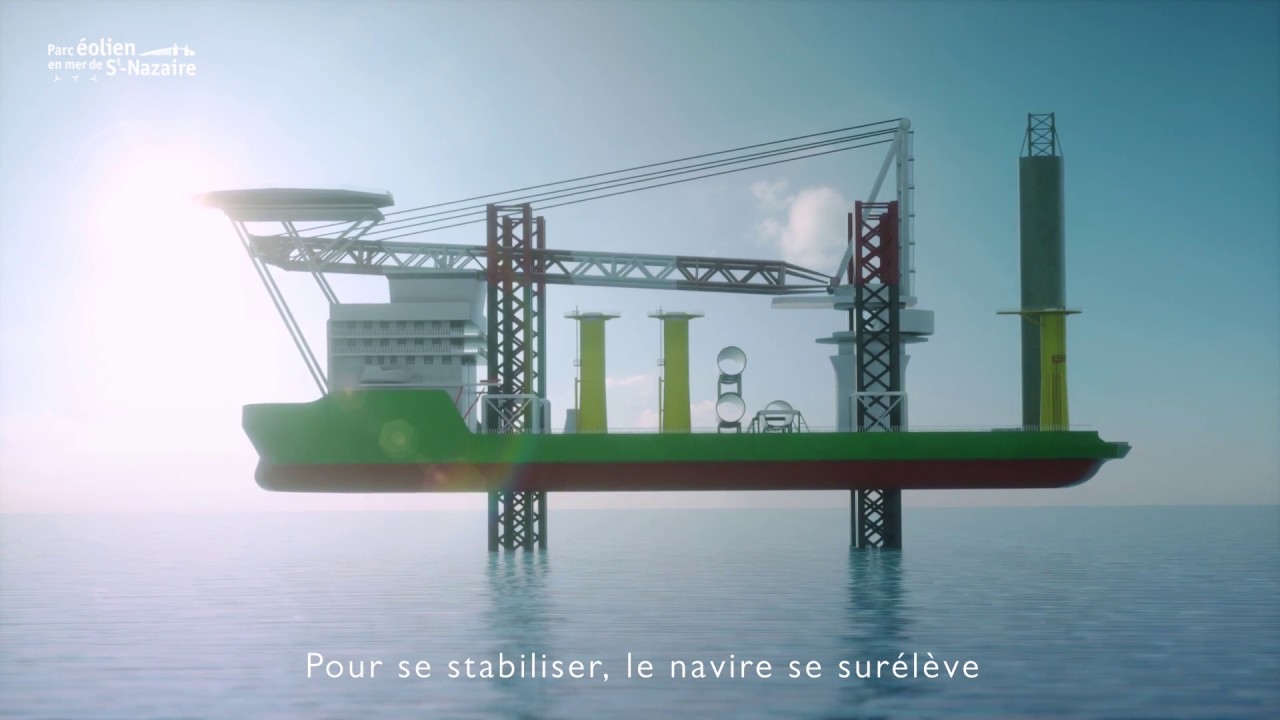 Parc éolien en mer de Saint-Nazaire - Découvrez les étapes de la construction du projet