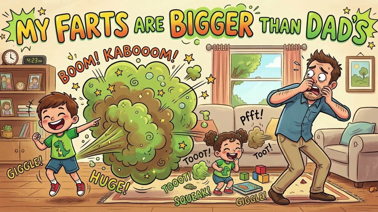 My Farts Are Bigger Than Dad's (Fun Children's Song)