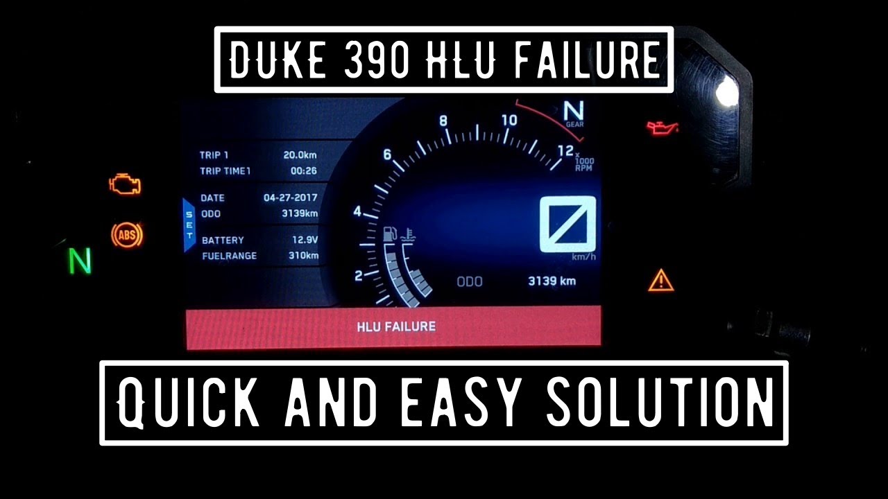 KTM Duke 390 HLU Failure | Easy solution