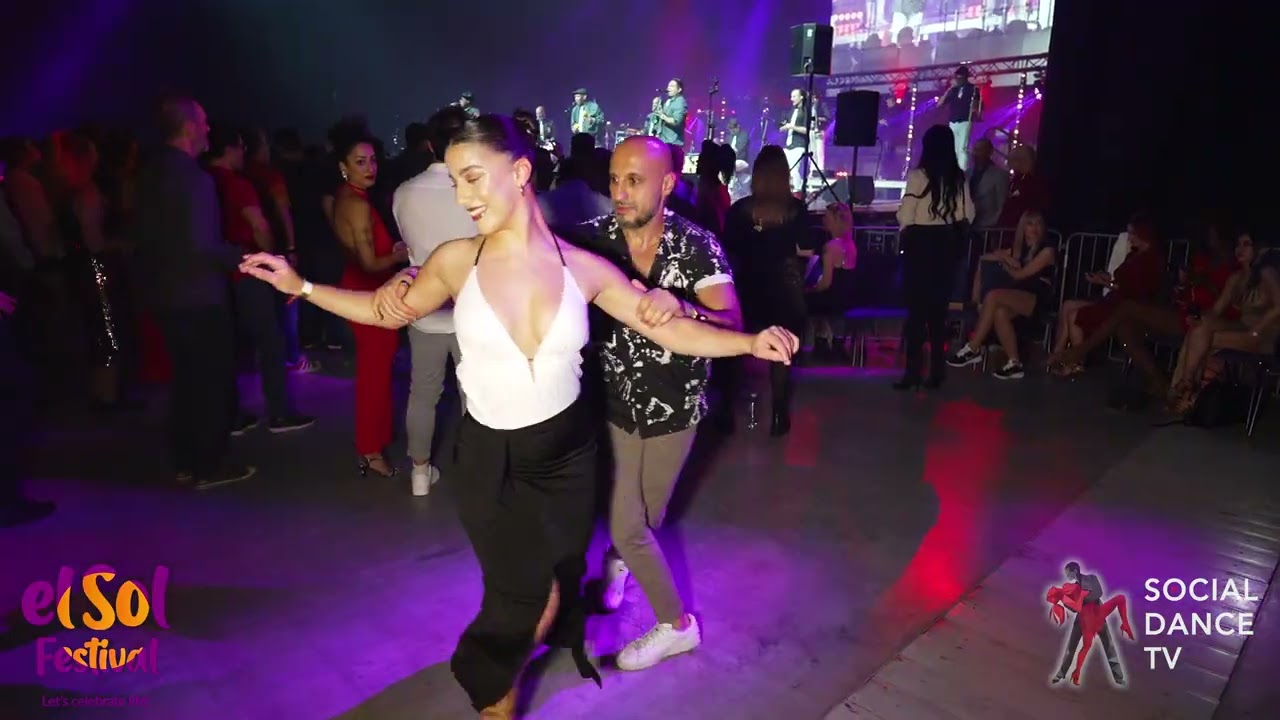DJ Dmitri & Emy - Salsa social dancing | El Sol Warsaw Salsa Festival 2023 (Poland)