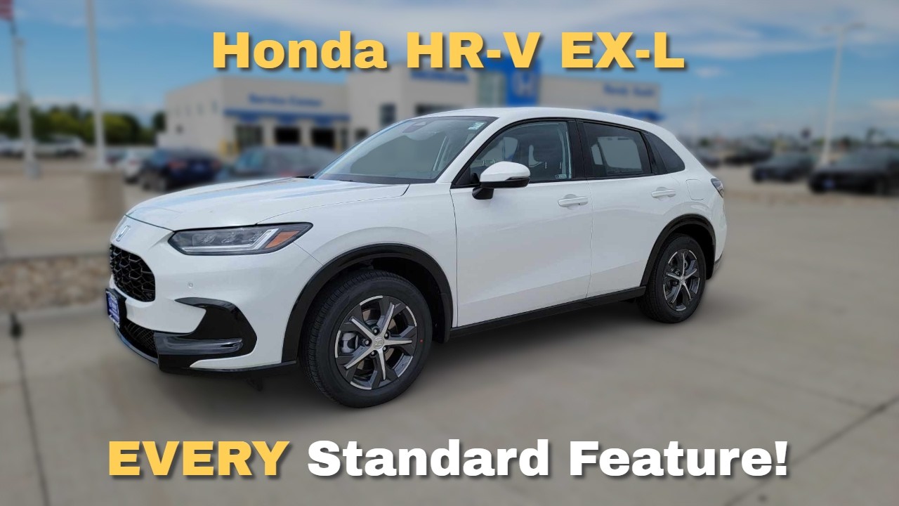2024 - 2025 Honda HRV EX-L Walkaround Standard Features Demo