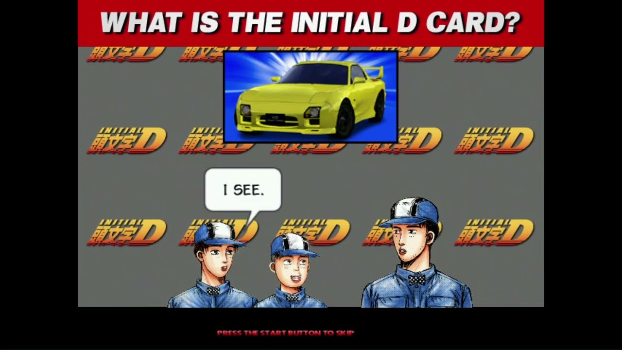 INITIAL D ARCADE STAGE SEGA ROSSO &ndash; 2002 retrogame, legends of the street mode &ndash; myogi area complete
