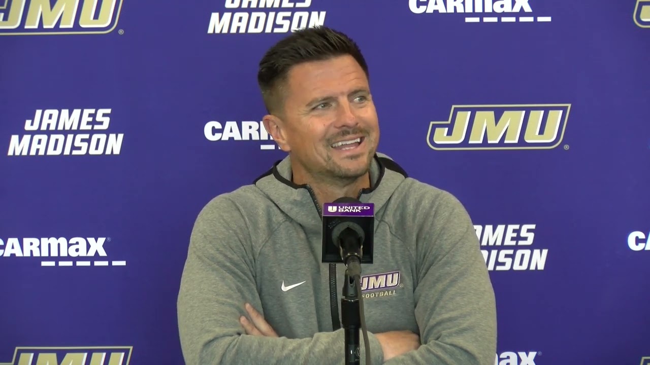 JMU Football | Weekly Press Conference with Bob Chesney - Oct. 14, 2024