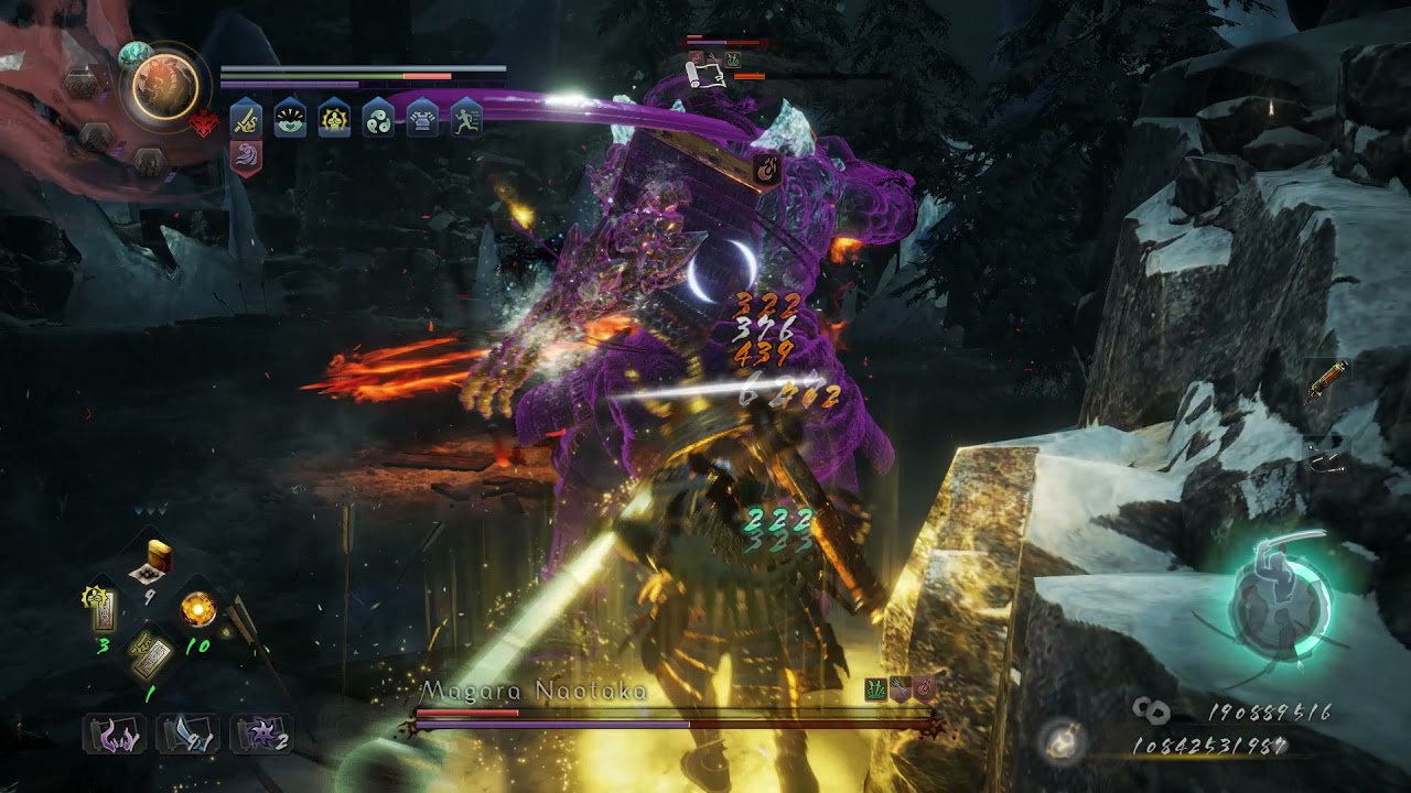 Nioh 2 - Tanky splitstaff purity build - Endgame build