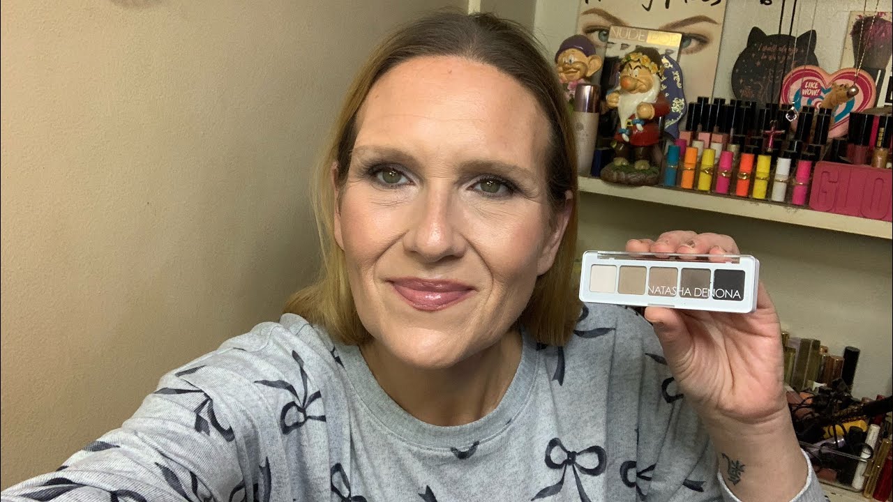 GRWM/ NATASHA DENONA MINI EYE SCULPT COOL TONE PALETTE