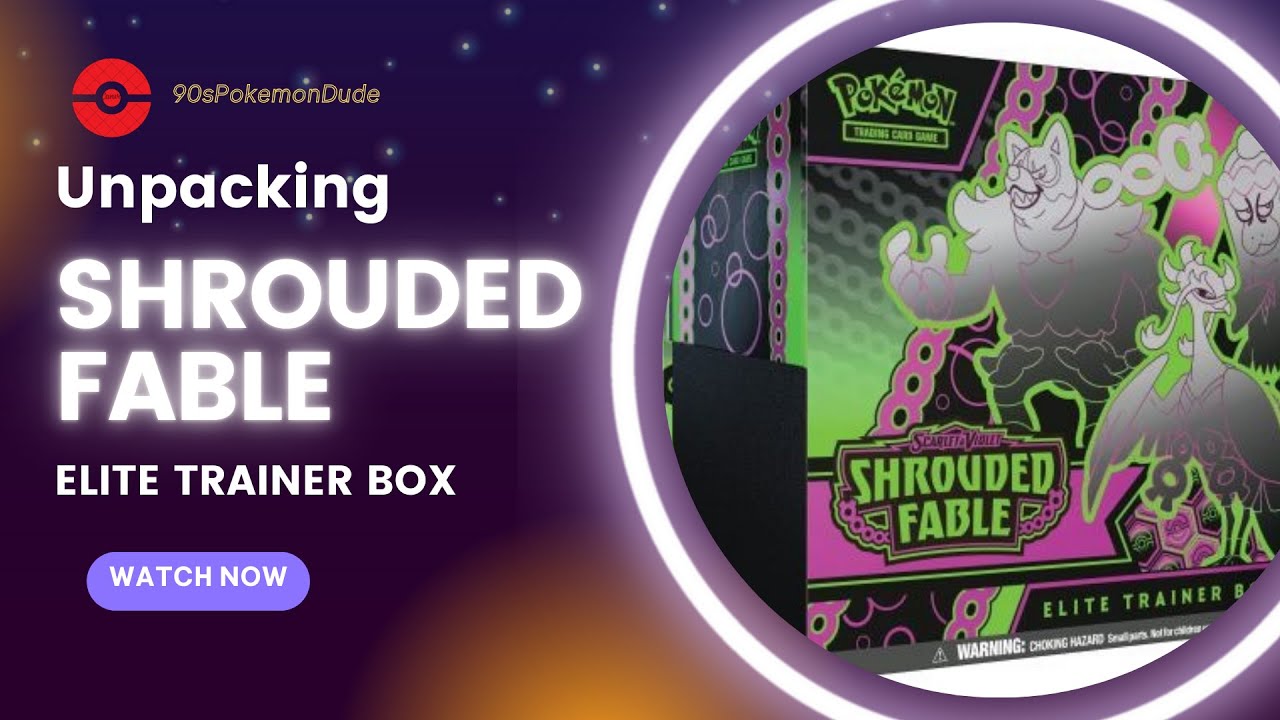 Finishing My Shrouded Fable Pok&eacute;mon Elite Trainer Box Opening