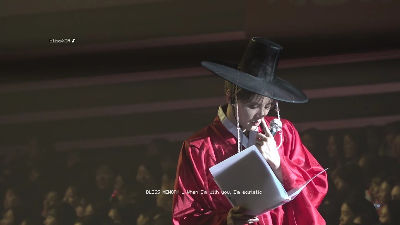 190602 WAY BACK XIA ENCORE CONCERT 지니타임 - 빨간 도포 입은 갓준수 나으리