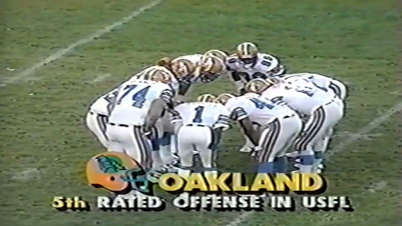 Week 14 - 1985:  Oakland Invaders vs Denver Gold