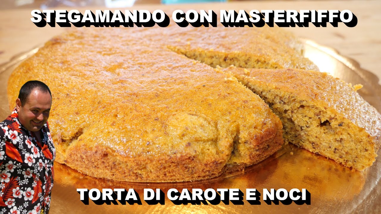 TORTA DI CAROTE E NOCI UFFICIALE (Nella prima mancava il lievito)