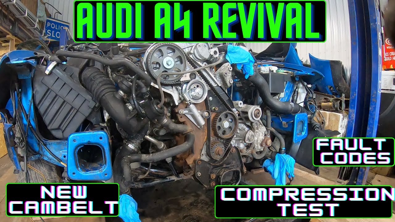 Audi A4 1.8T Farm/Barn Find Revival & Detail | Part 4 | CODES AND ELECTRICAL PROBLEMS, WILL IT RUN?!